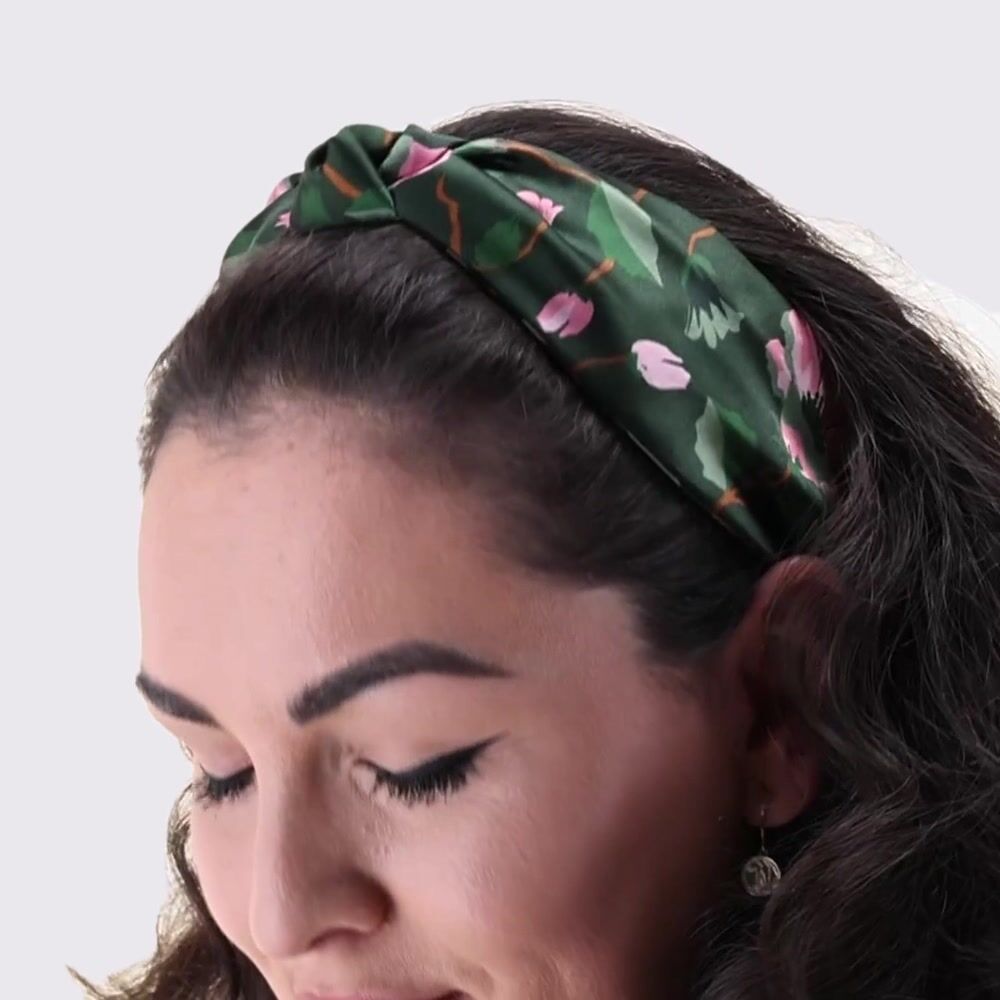 Headband Harper Lady D "DARK GREEN"