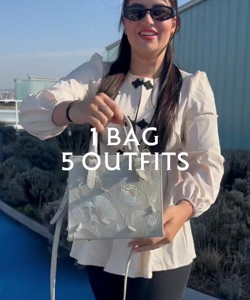 Karin II DR x Monika Bagárová: 1 kabelka, 5 outfitov