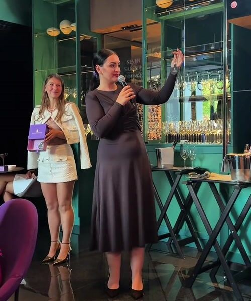 Grace, Karin a cestovná taška Monaco na predstavení kolekcie