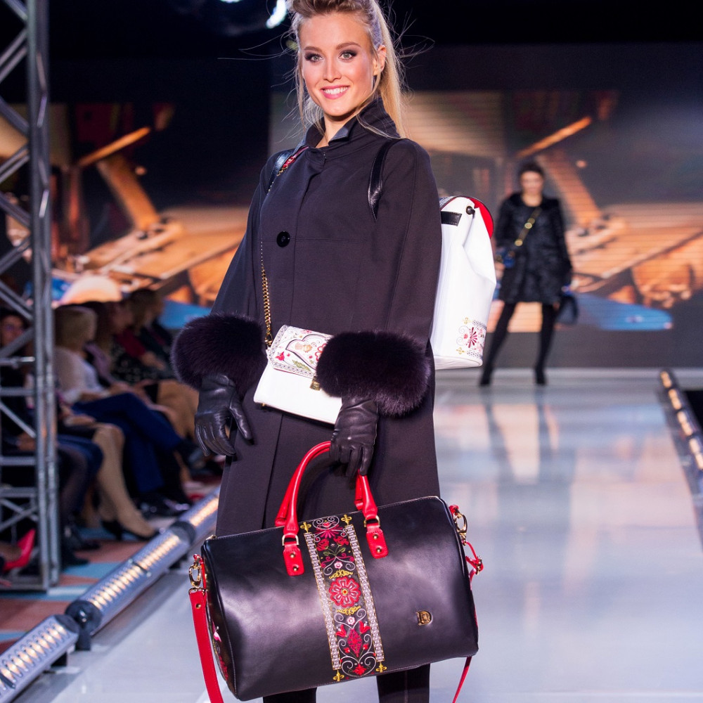 Cestovná taška Srdce Európy "ČIERNA"