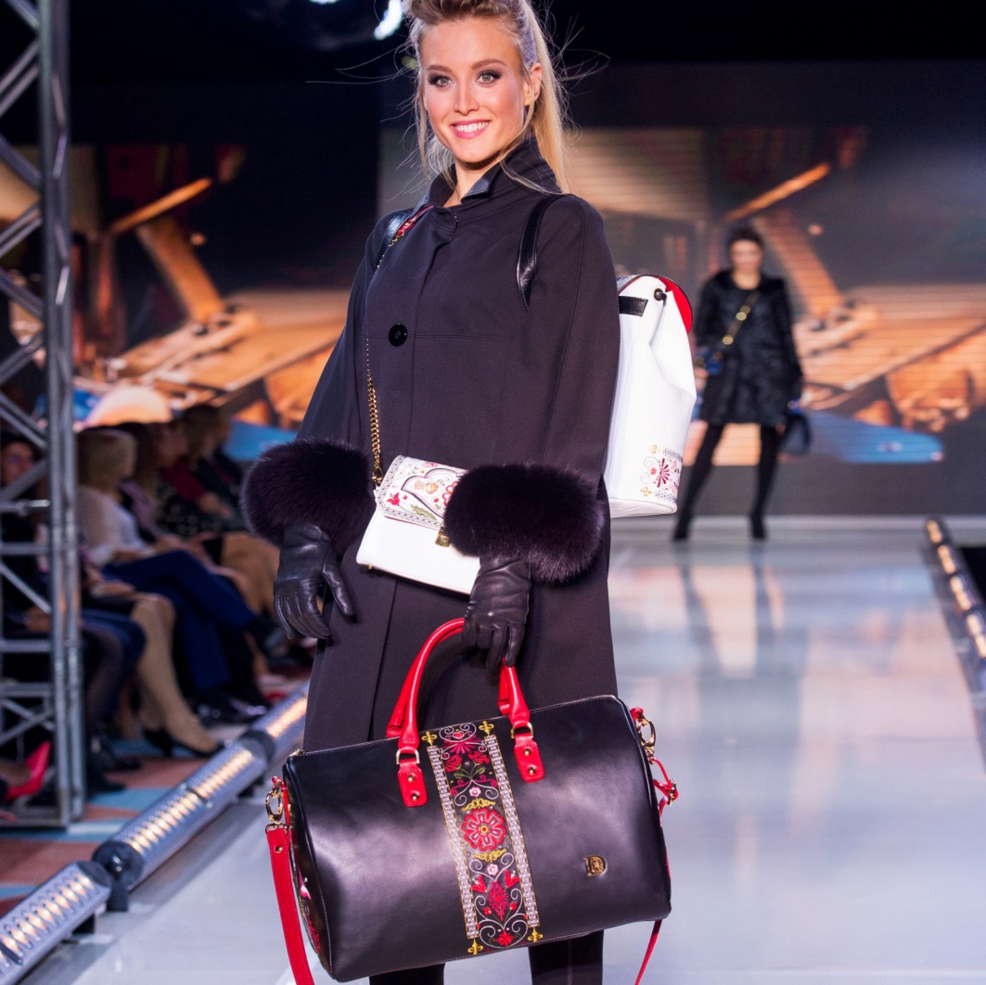 Cestovná taška Srdce Európy "ČIERNA"