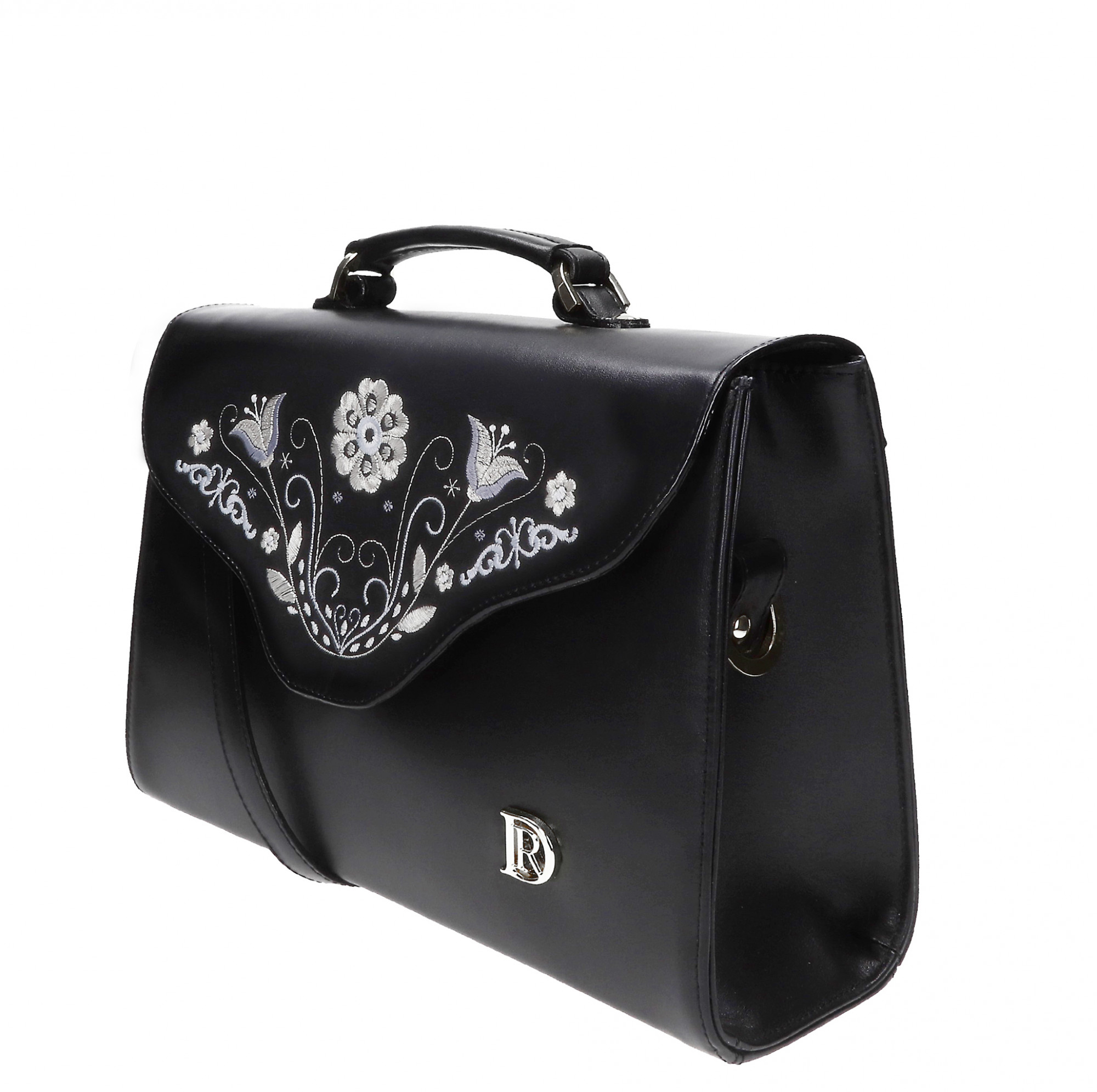 SOFIA "Folk" Black-Silver