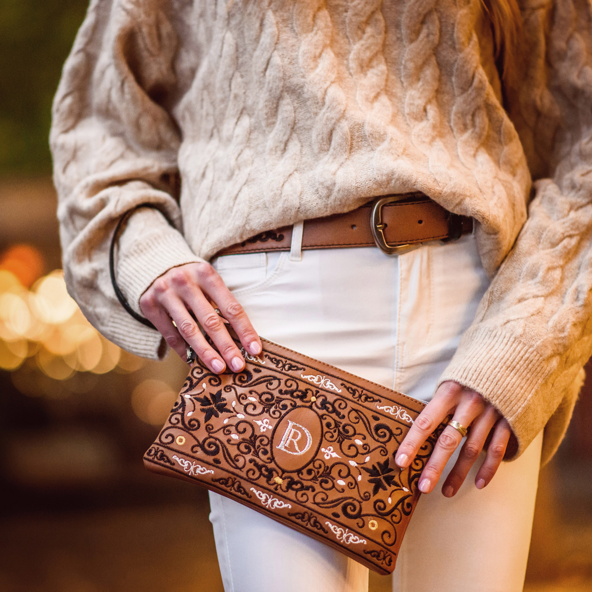 WOMEN's BELT "Princessa" Brown