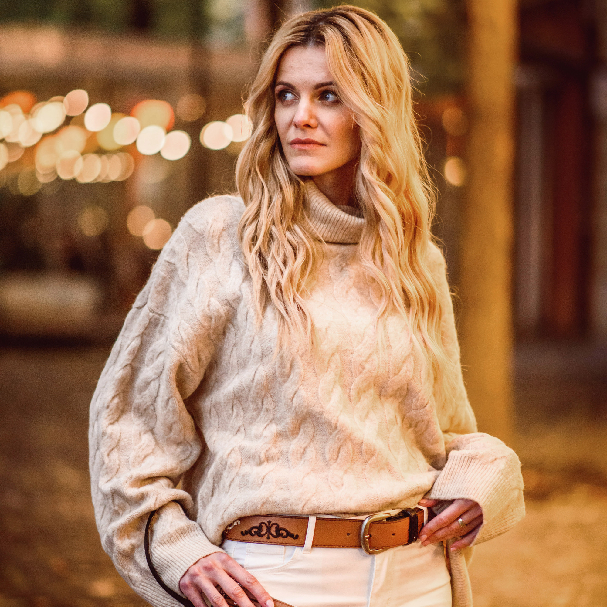 WOMEN's BELT "Princessa" Brown