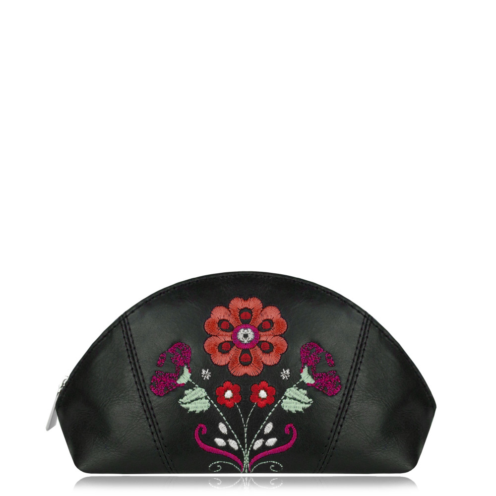 Kosmetická taštička Folk II. "Černá II"