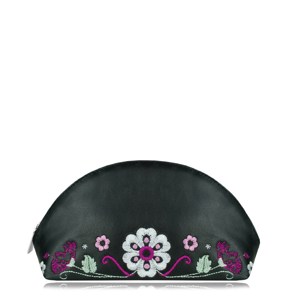 COSMETIC BAG "Folk" Black III