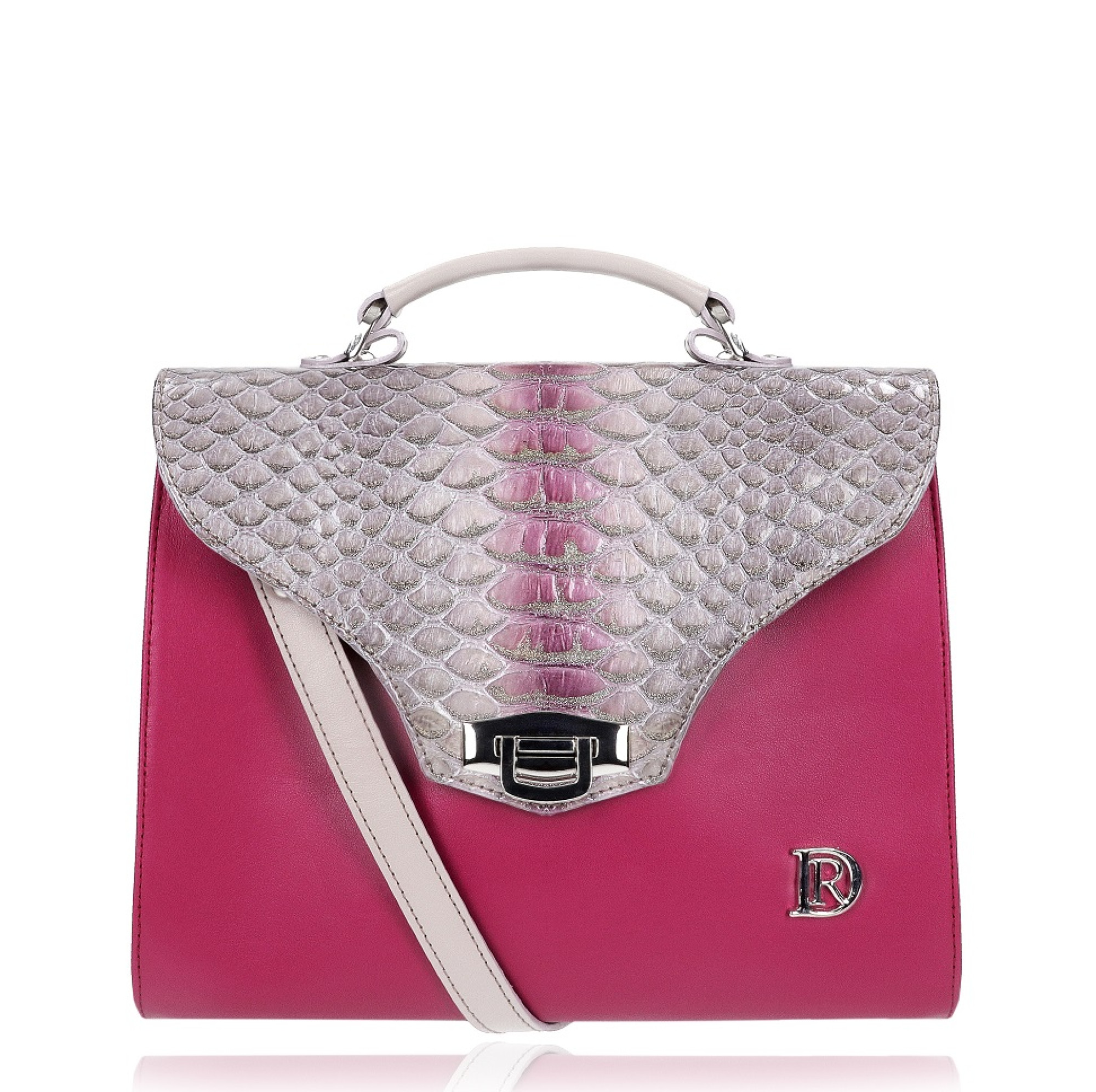 VIVIENNE KROKO MAGENTA "CYKLAMENOVÁ"