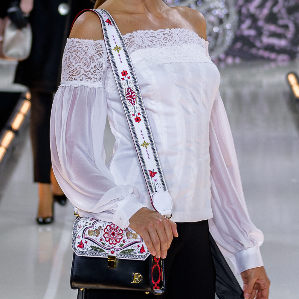 Popruh Srdce Evropy "BÍLÝ"