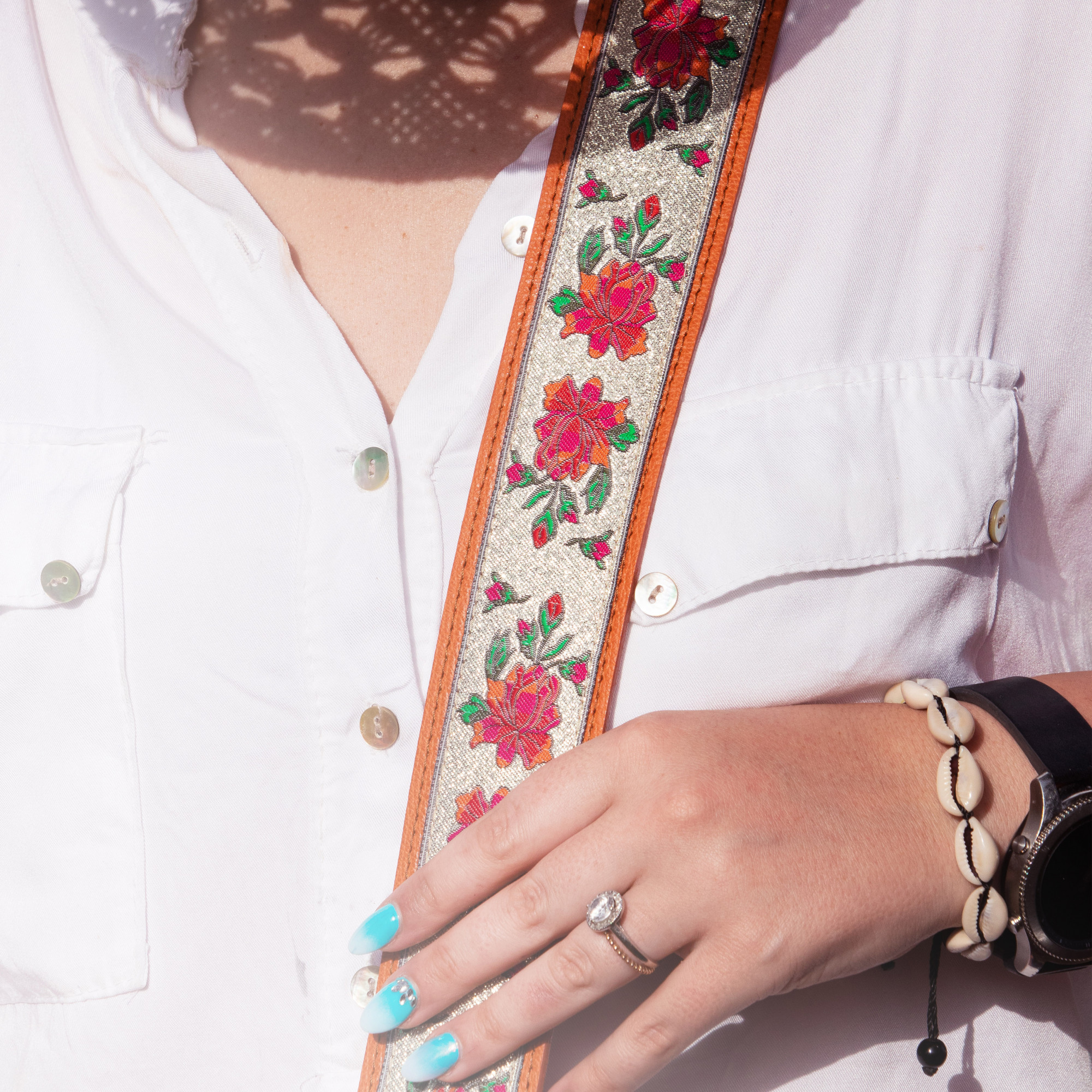 Popruh Bohemian "ORANGE"