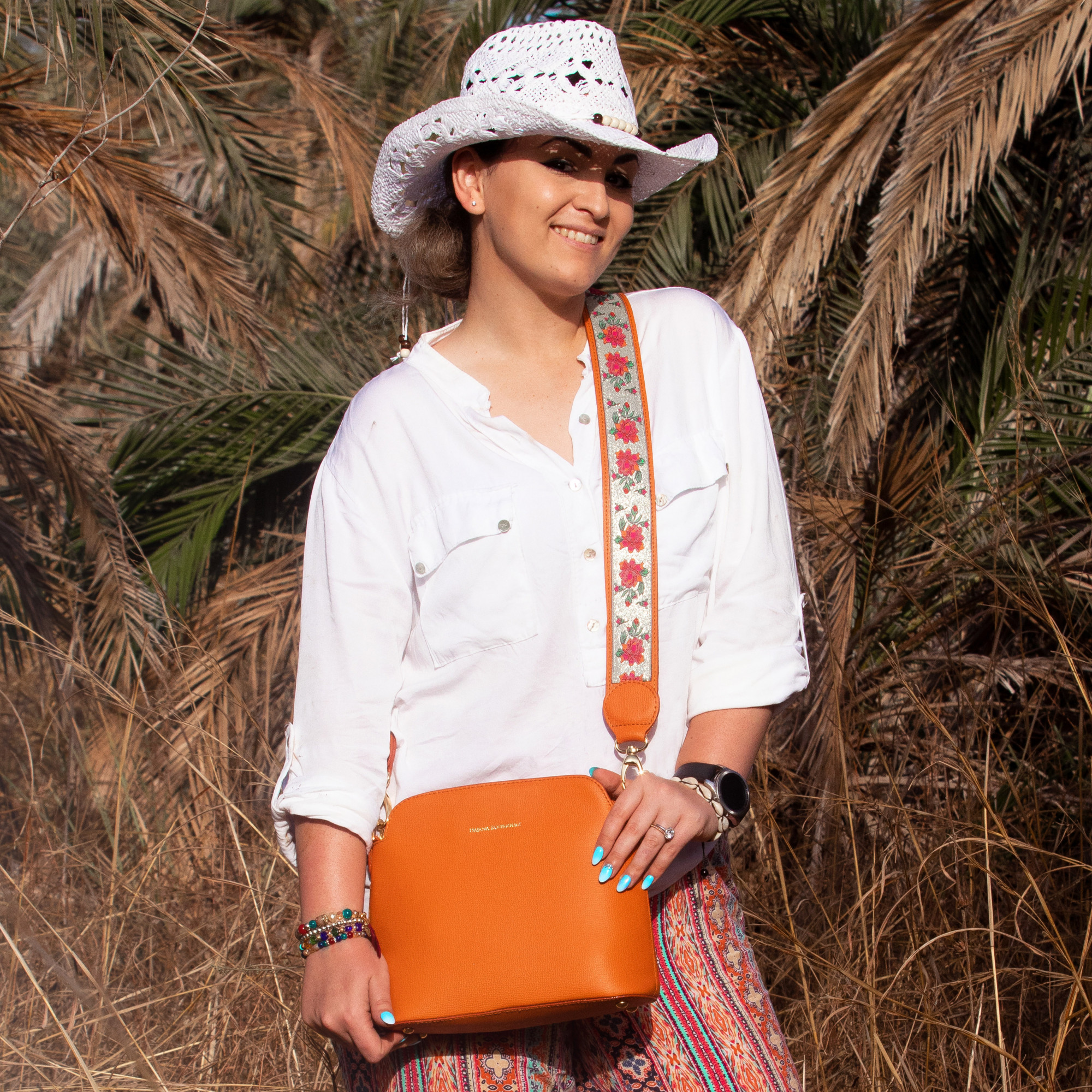 Popruh Bohemian "ORANGE"