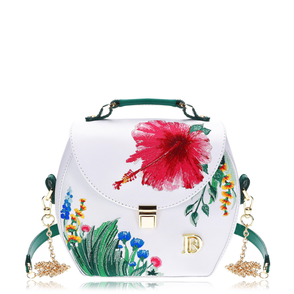 EMA TROPICANA "BIANCO" Výšivka