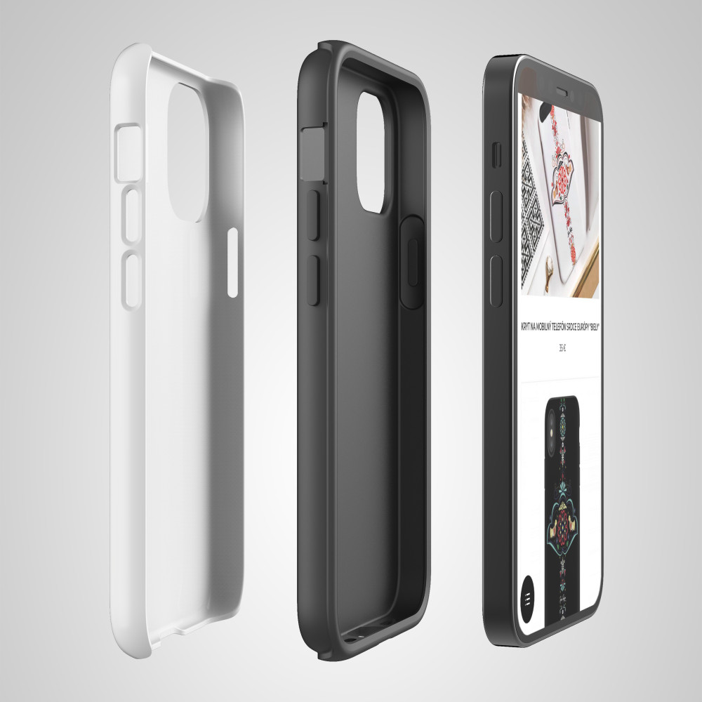 Mobile phone cover Heart of Europe "WHITE"