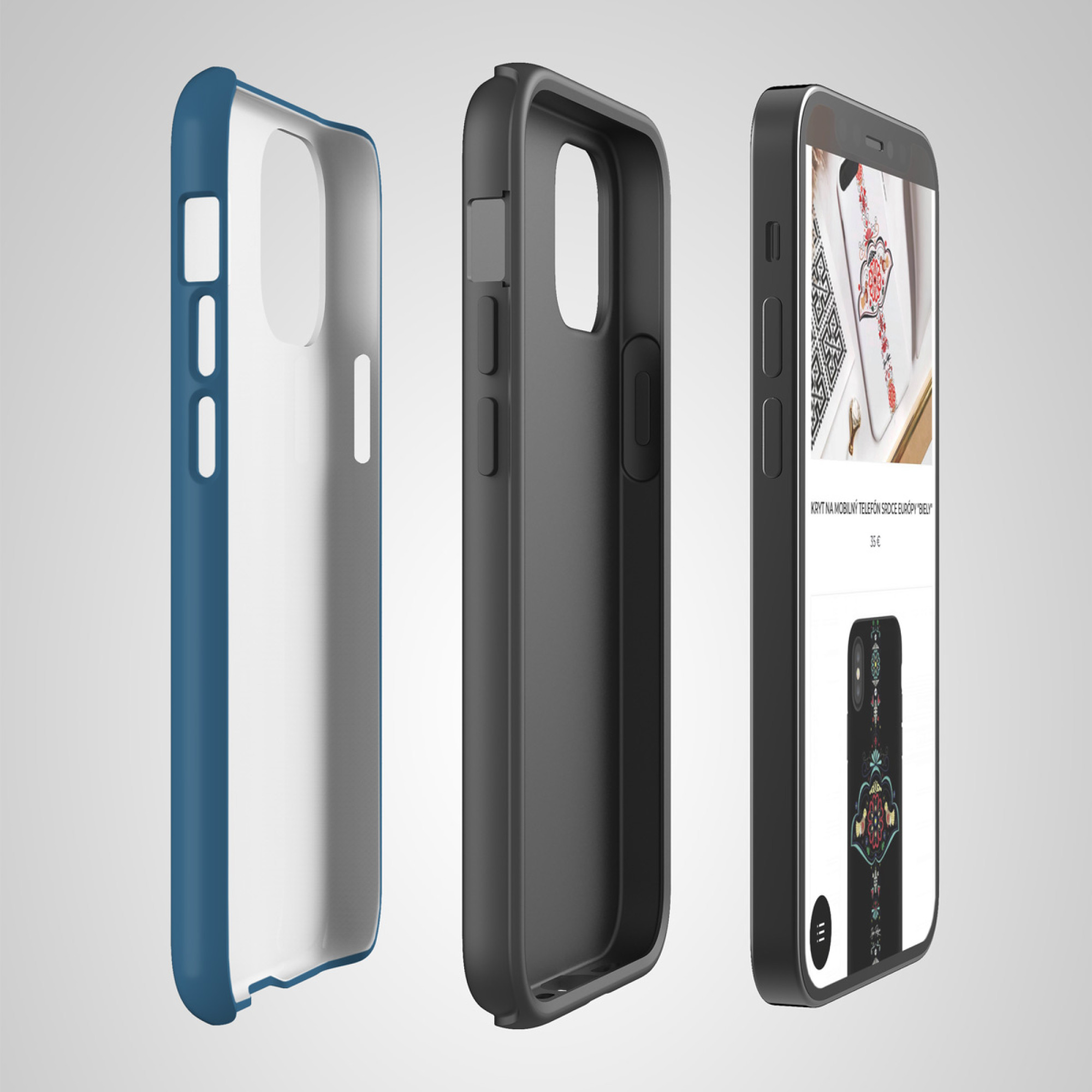 MOBILE PHONE COVER AURORA "DIVE"