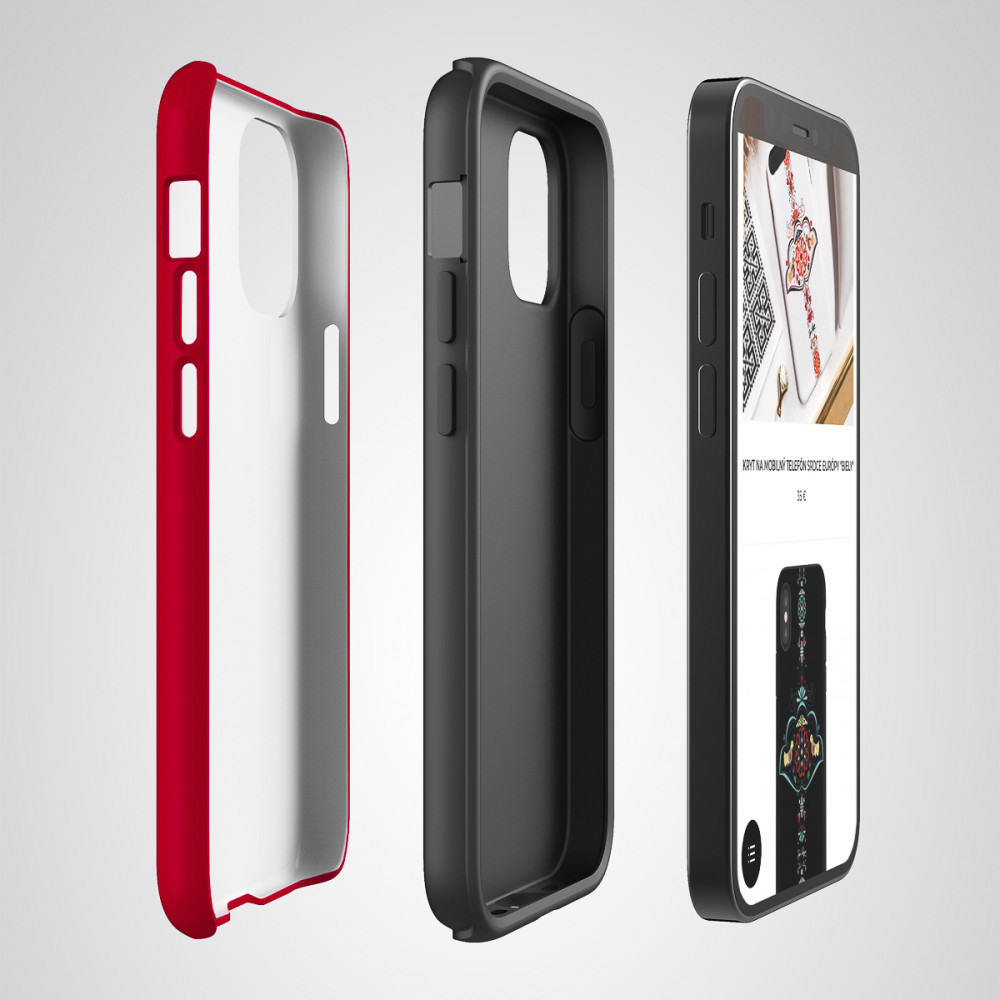 MOBILE PHONE COVER HEART OF EUROPE "RED"