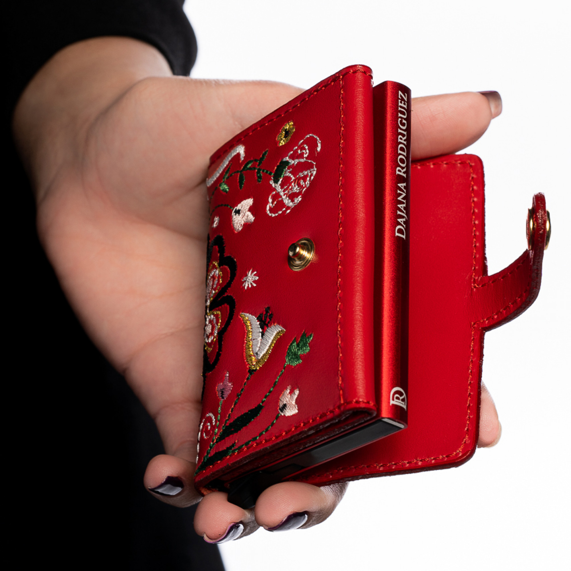 CARD HOLDER HEART OF EUROPE "RED"