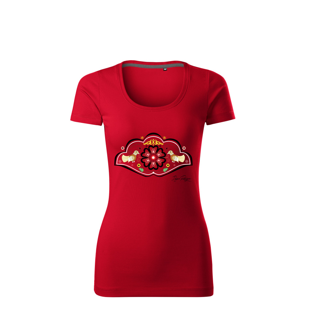 T-shirt HEART OF EUROPE ,,RED,,
