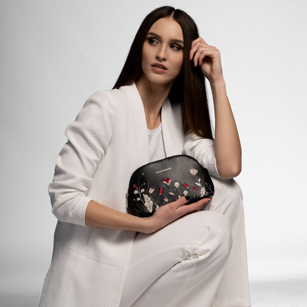COSMETIC BAG II AURORA "BLACK"