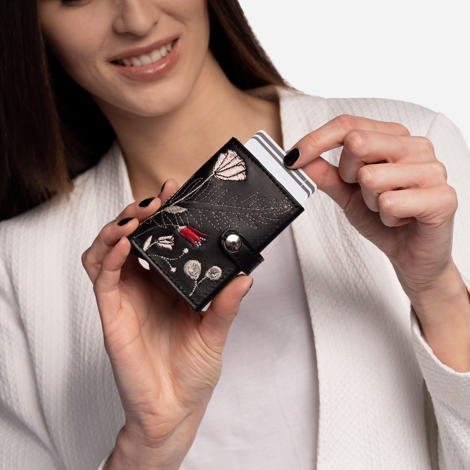 CARD HOLDER AURORA "BLACK"