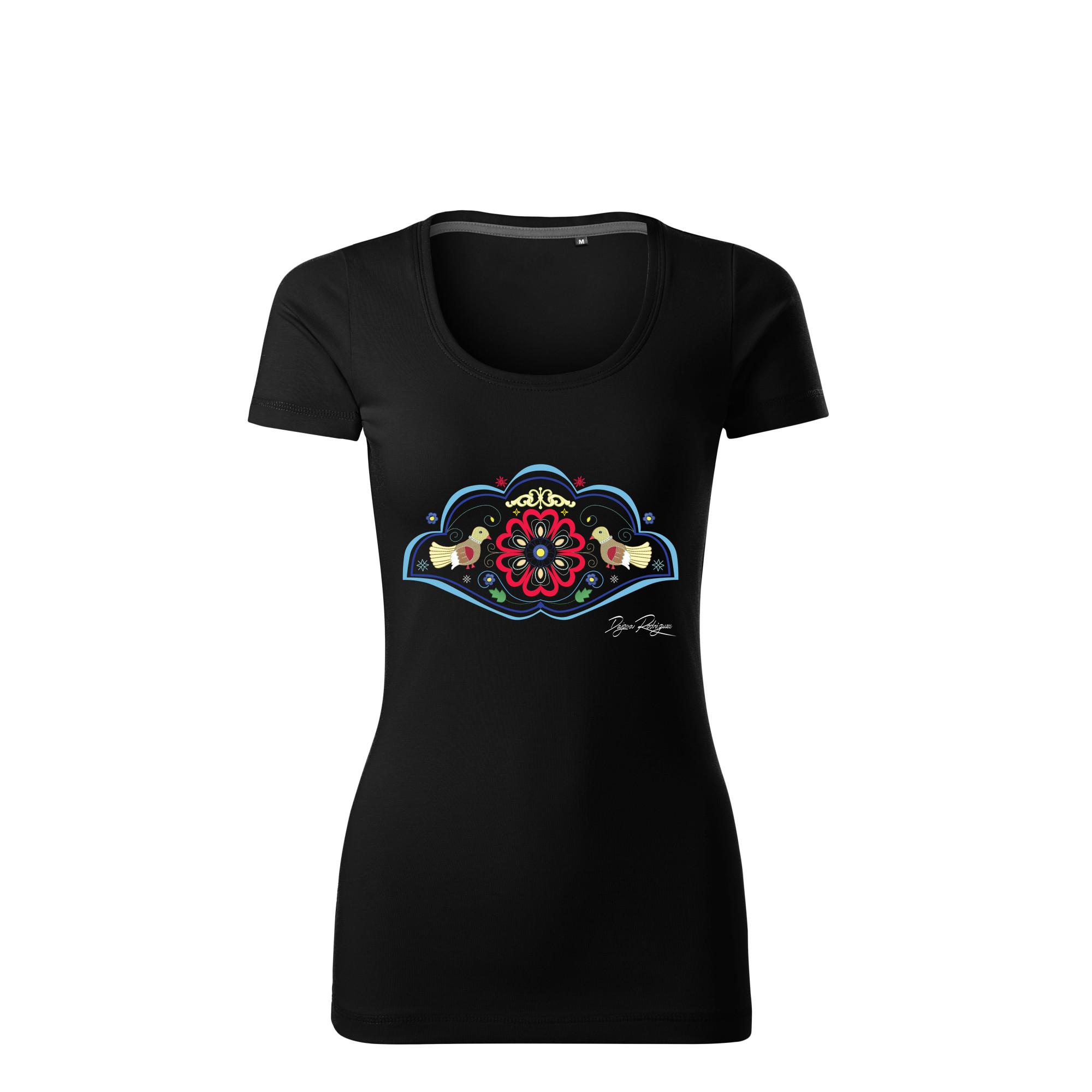 Tričko Srdce Evropy "Černé"