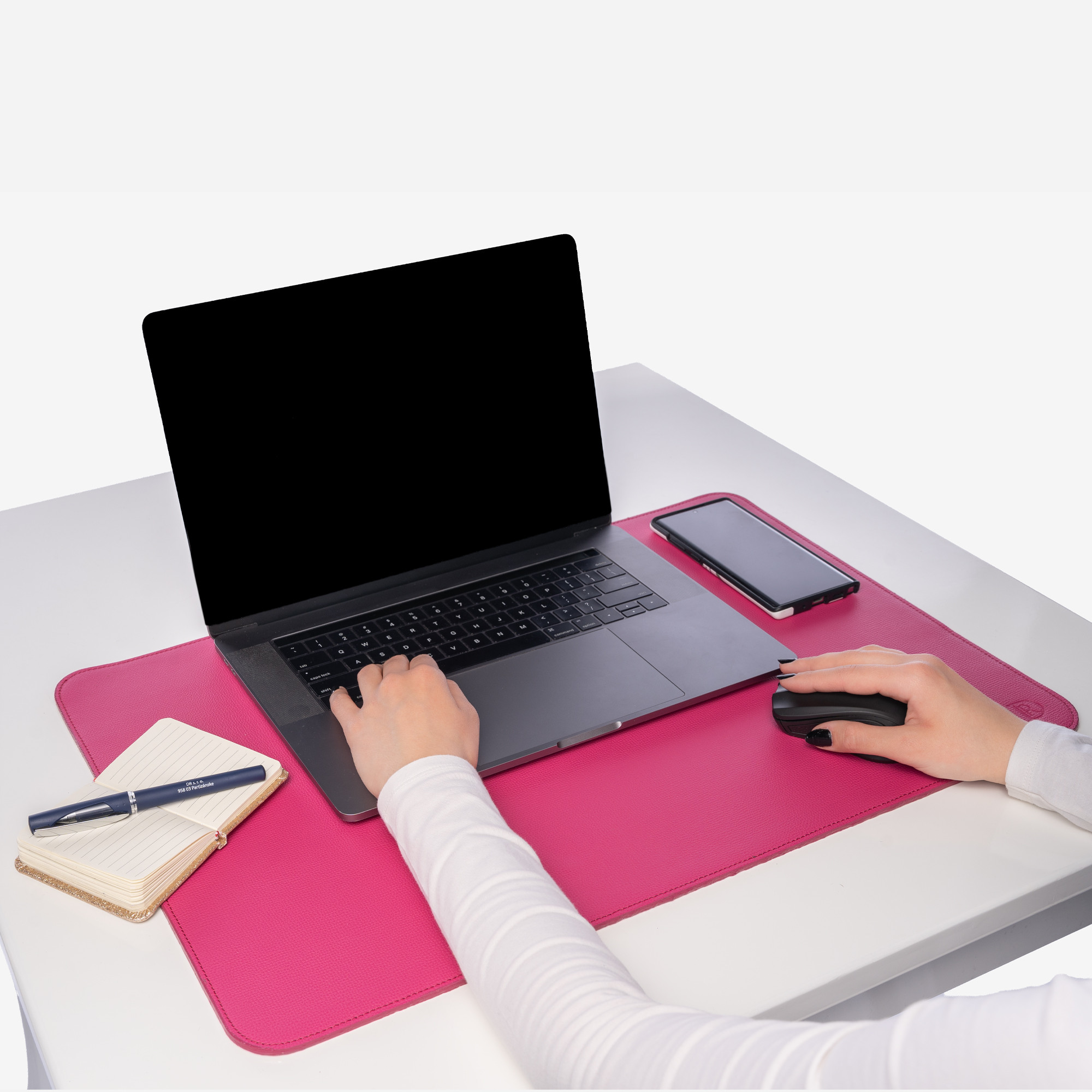 TABLE MATS MEDIUM Bohemian "Fuchsia"