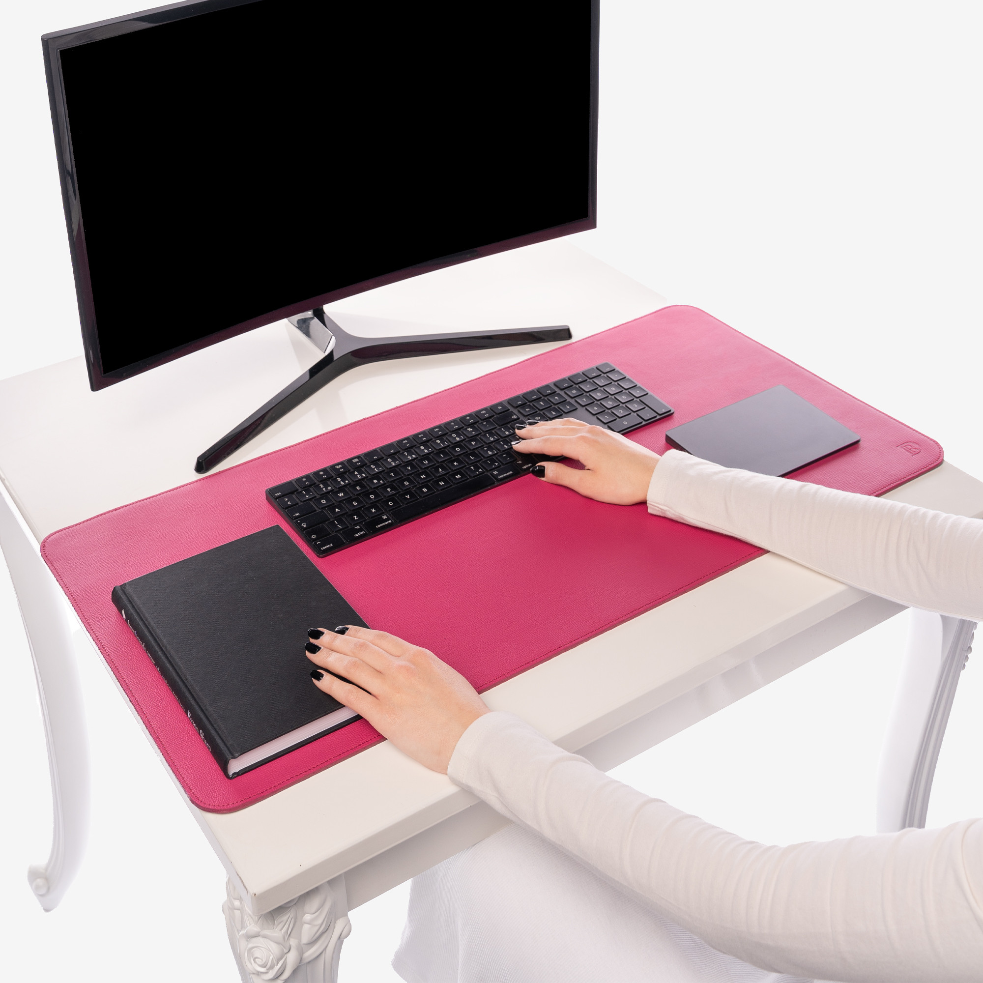 Table Mats Extra Large Bohemian "Fuchsia"