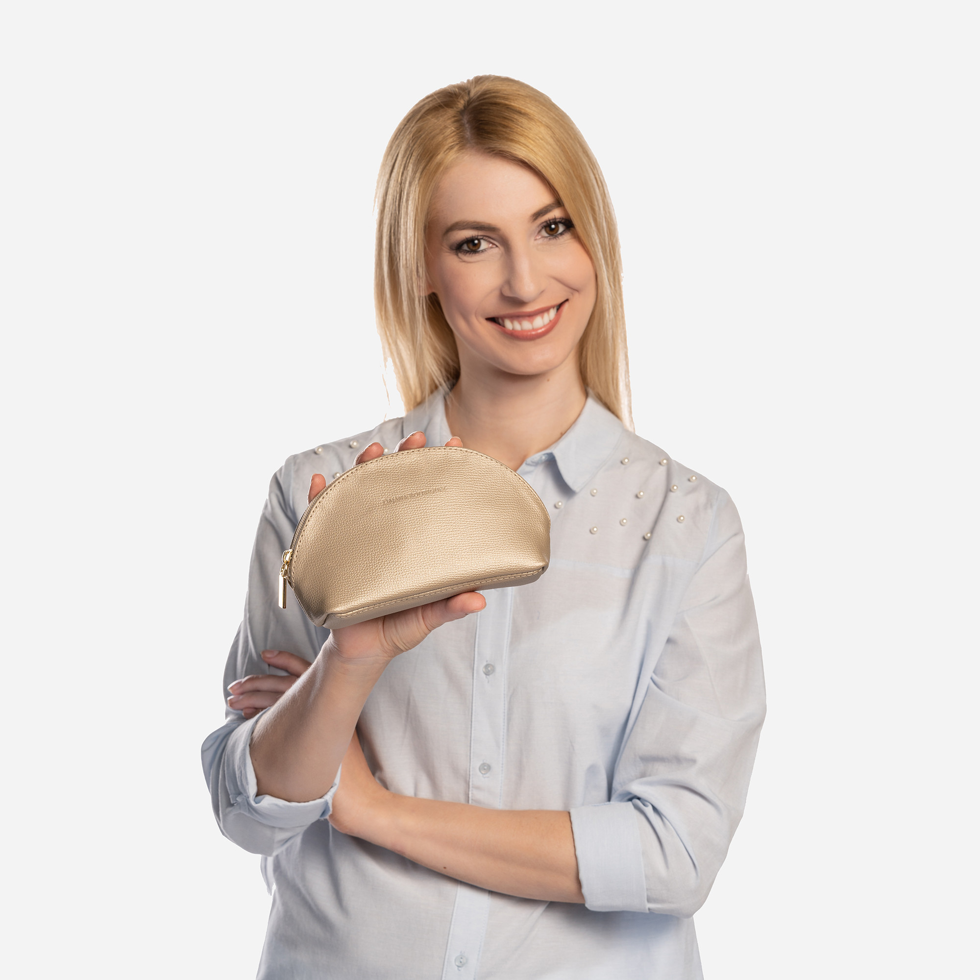 Cosmetic bag Bohemian "SAND" Silver