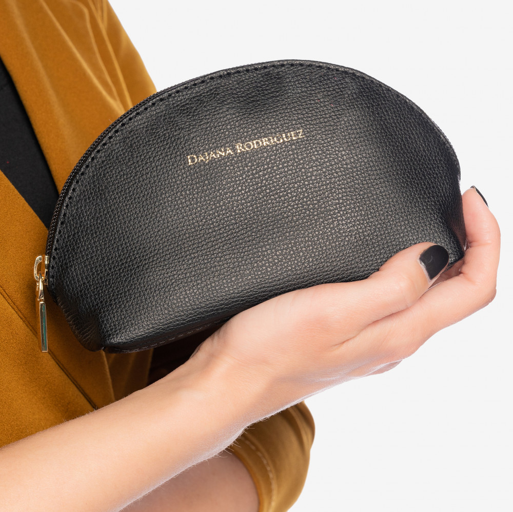 Neceser Bohemian "NEGRO" Plateada