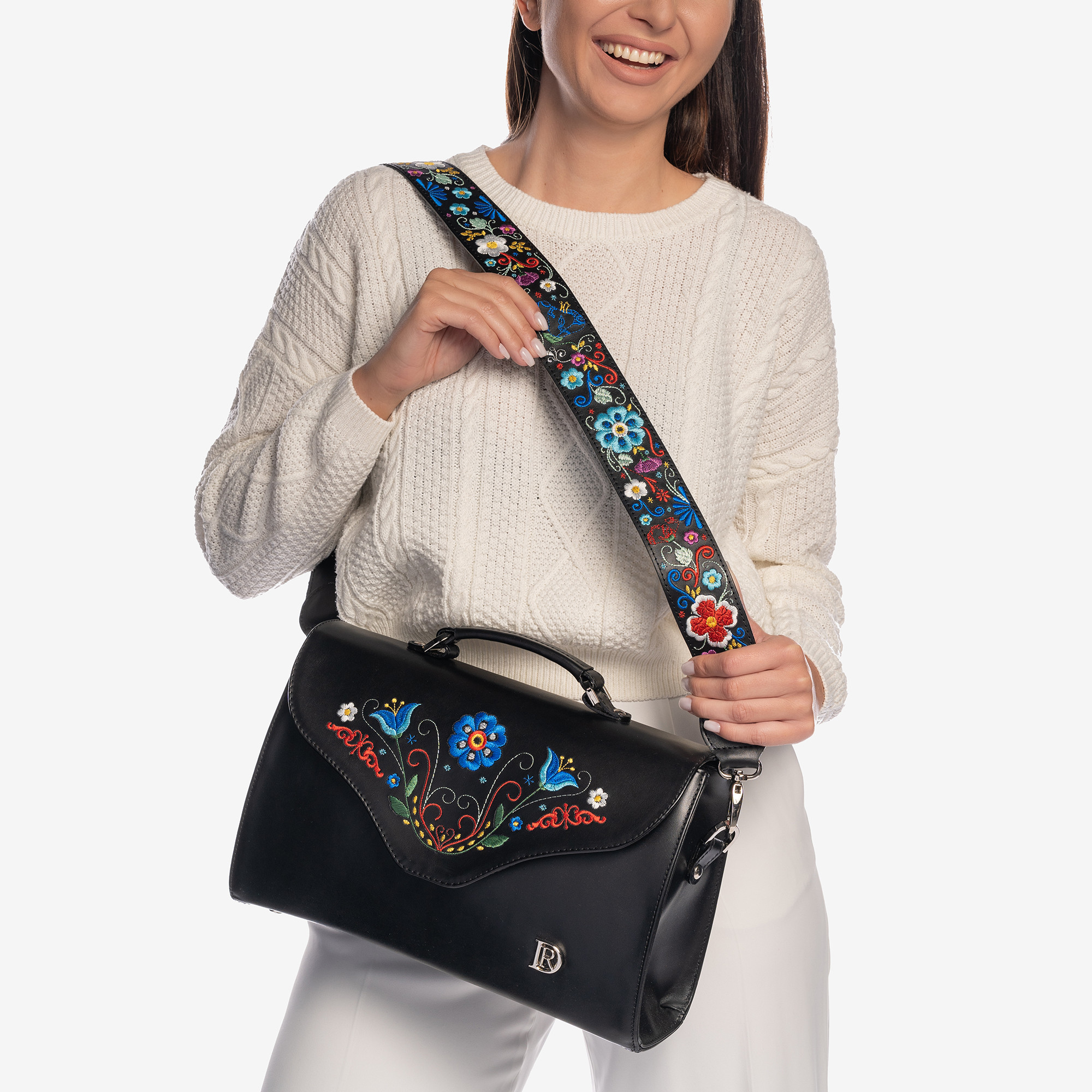 STRAP "Folk" Black