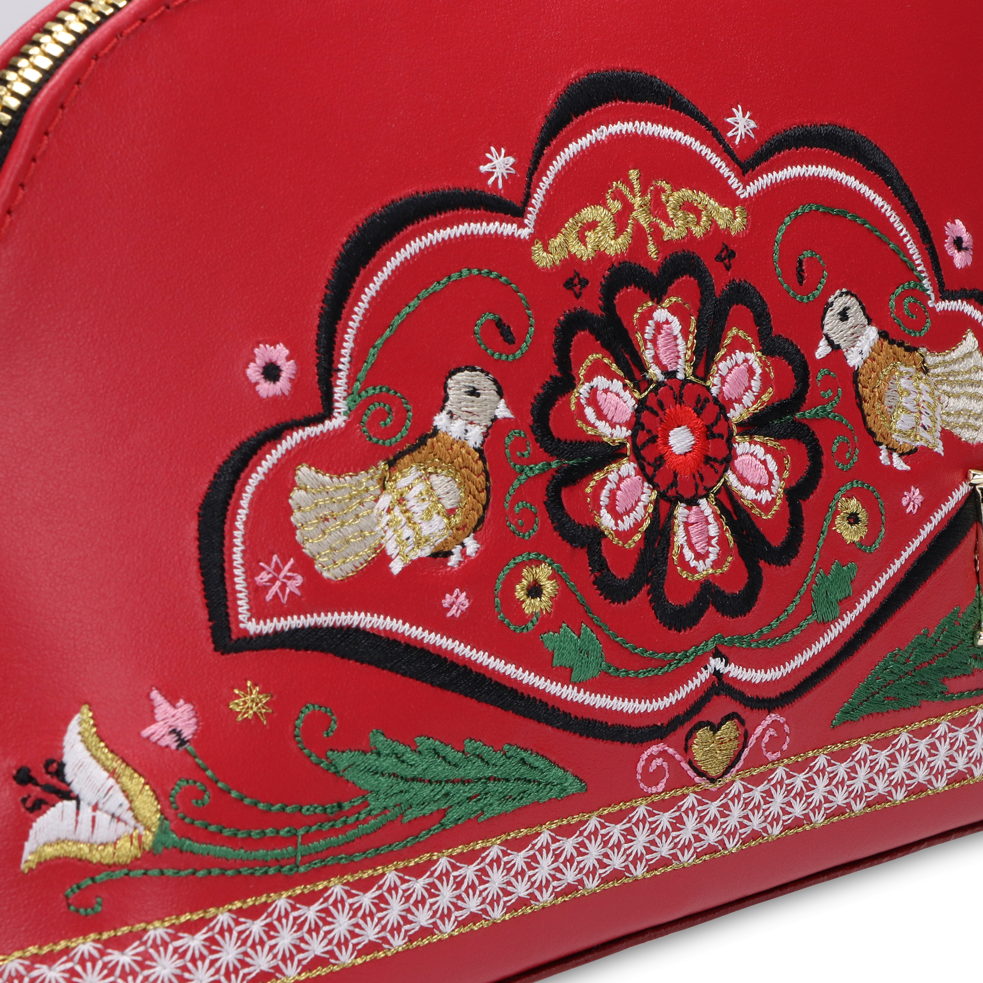COSMETIC BAG II. Heart of Europe "Red"