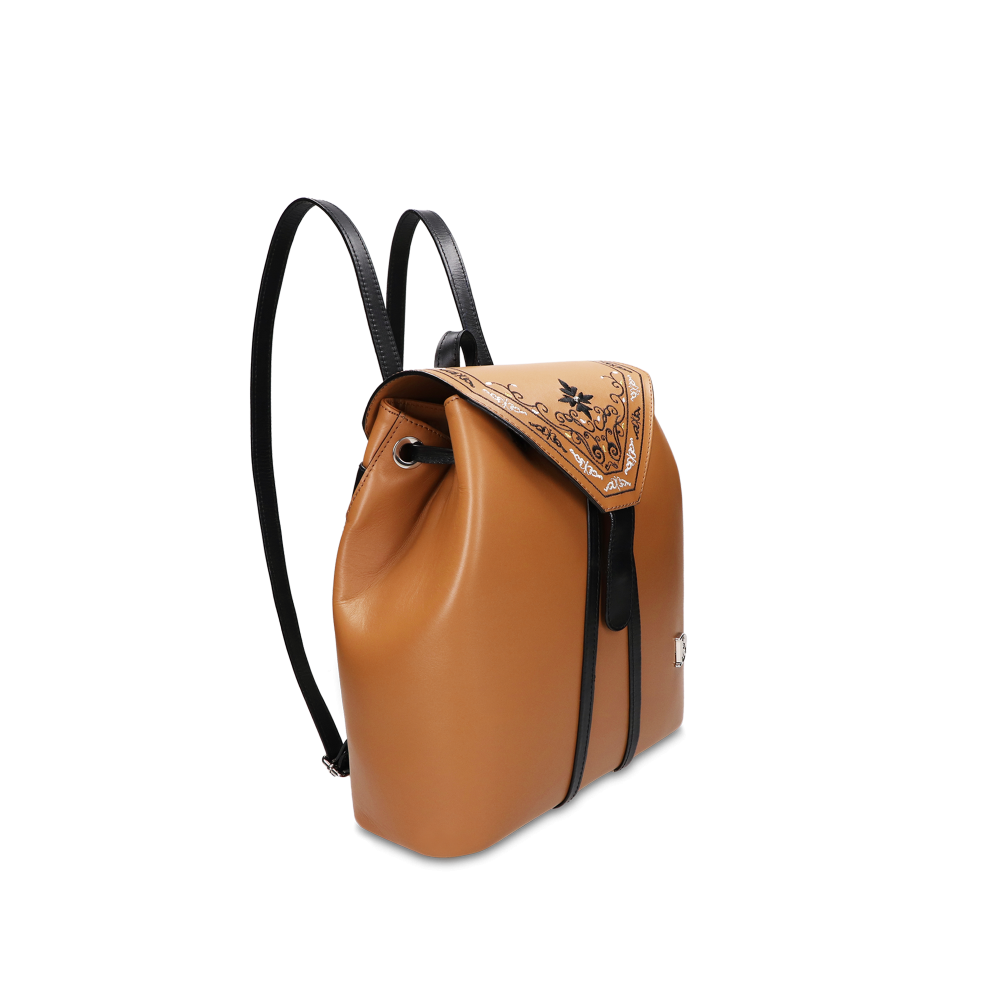 BACKPACK RORY II. "Princessa" Brown