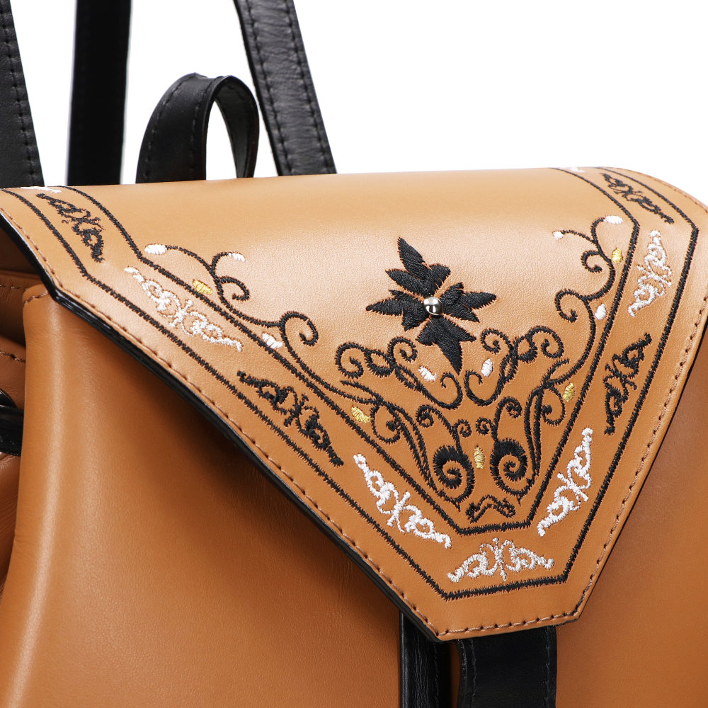 BACKPACK RORY II. "Princessa" Brown