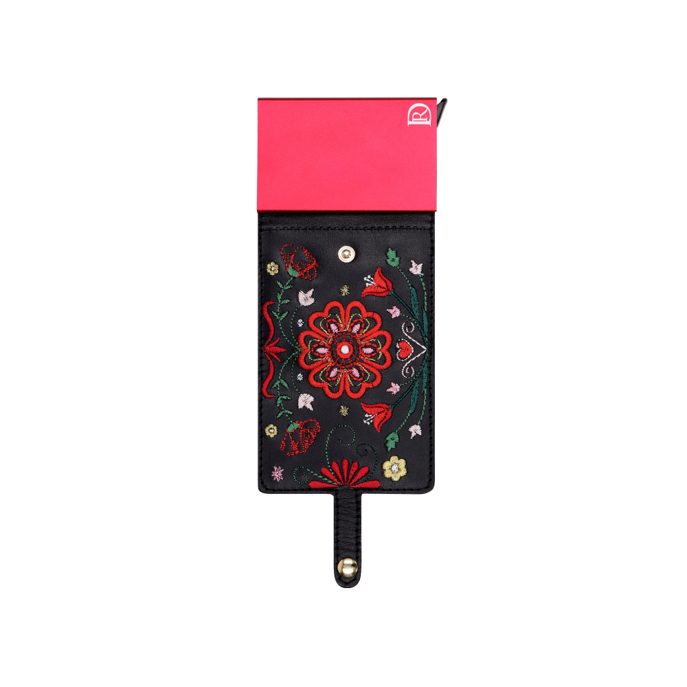 CARD HOLDER HEART OF EUROPE "BLACK"