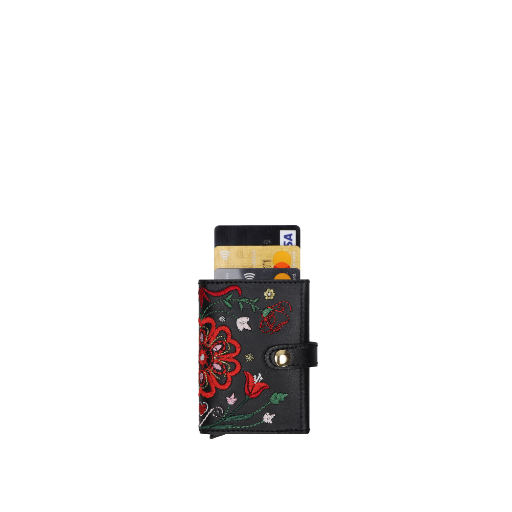 CARD HOLDER HEART OF EUROPE "BLACK"