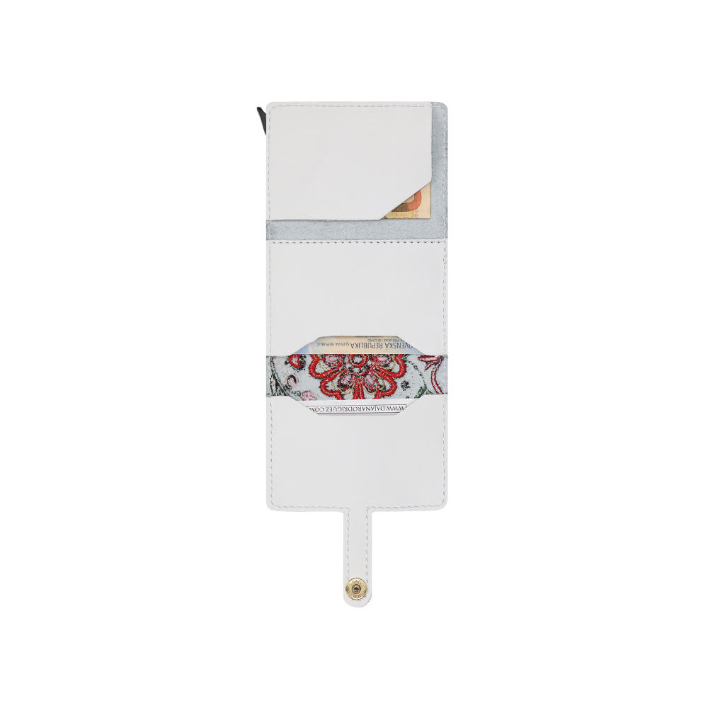 CARD HOLDER HEART OF EUROPE "WHITE"