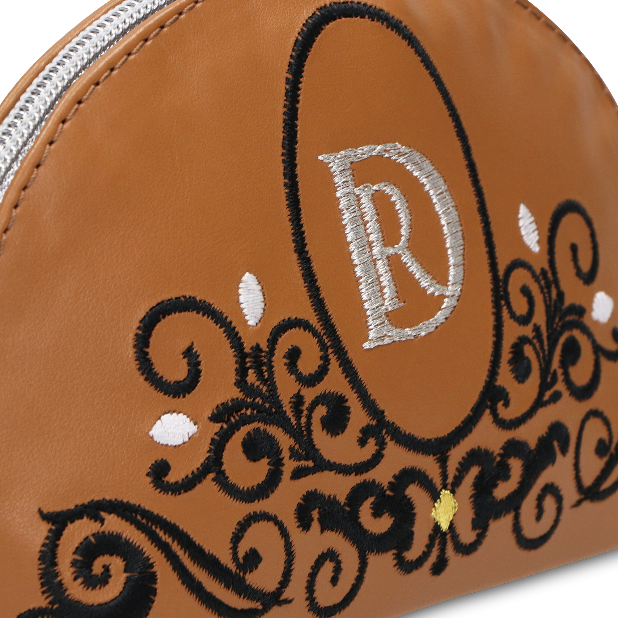 COSMETIC BAG "Princessa" Brown