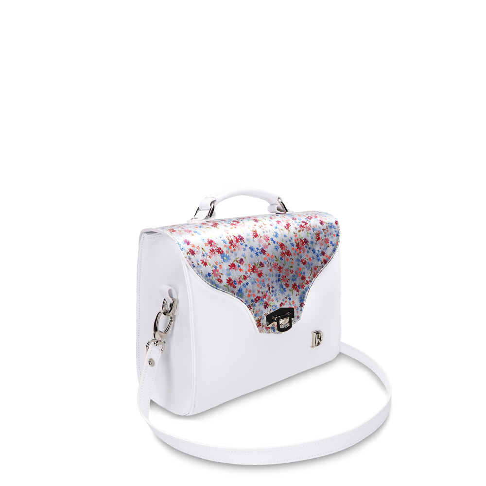 Vivienne Limitka "BIELA - STRIEBORNÉ KVIETKY"