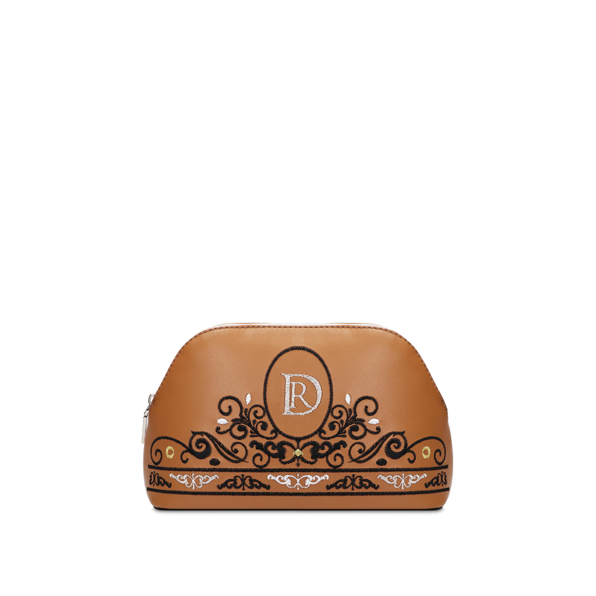 COSMETIC BAG "Princessa" Brown