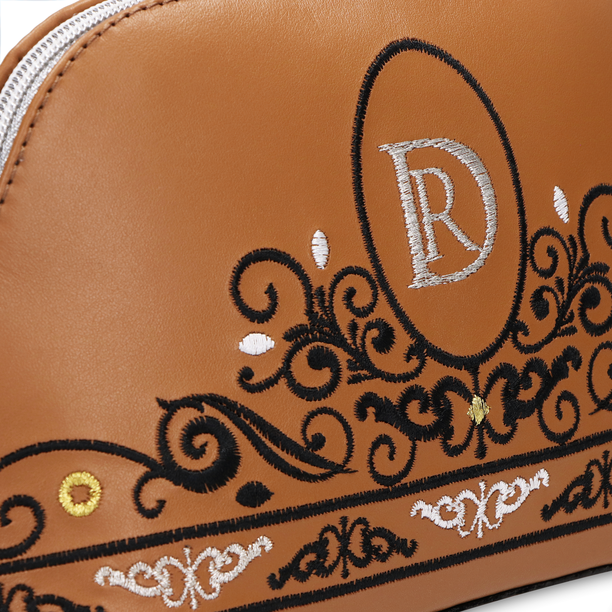 COSMETIC BAG "Princessa" Brown