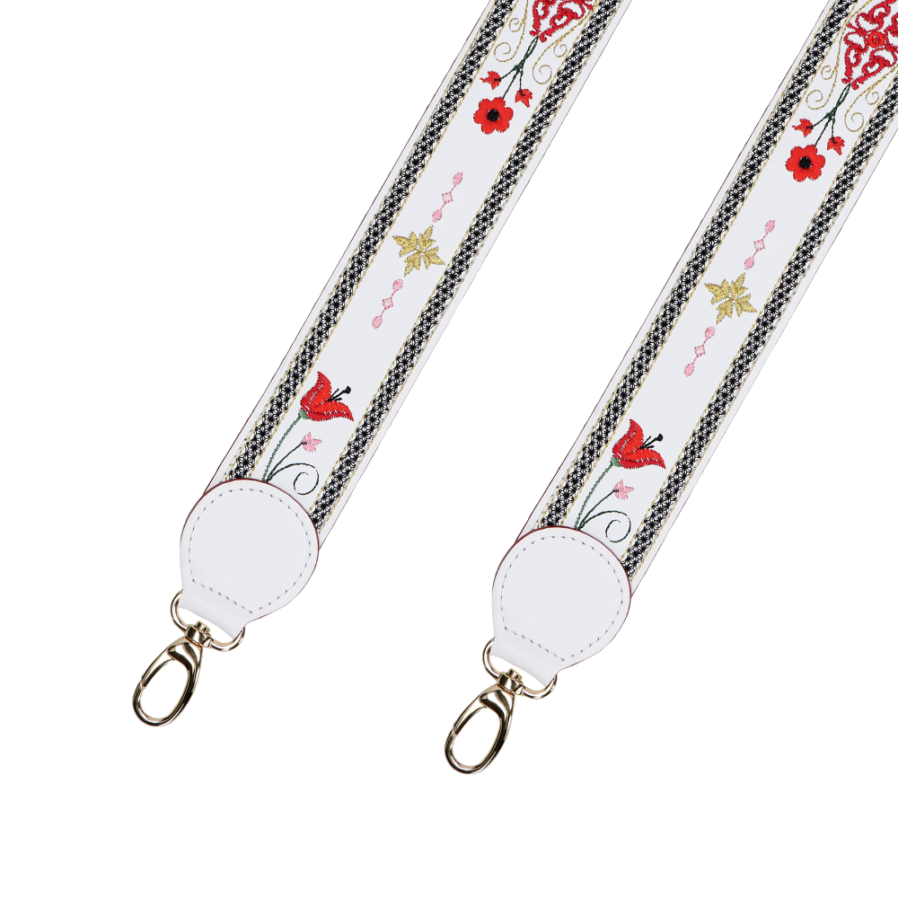 Popruh Srdce Evropy "BÍLÝ"