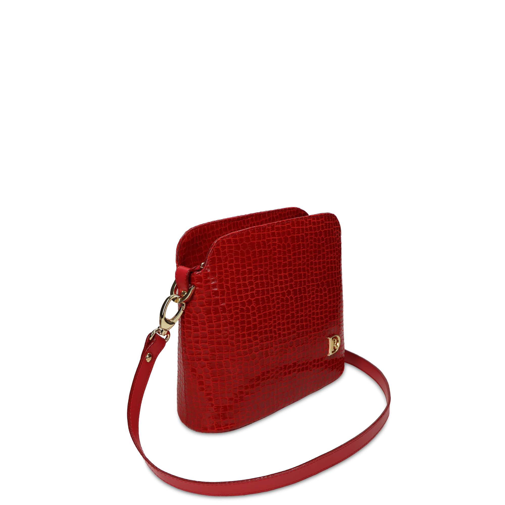 MIA LIMITKA "ČERVENÁ-VELUR-LAK"