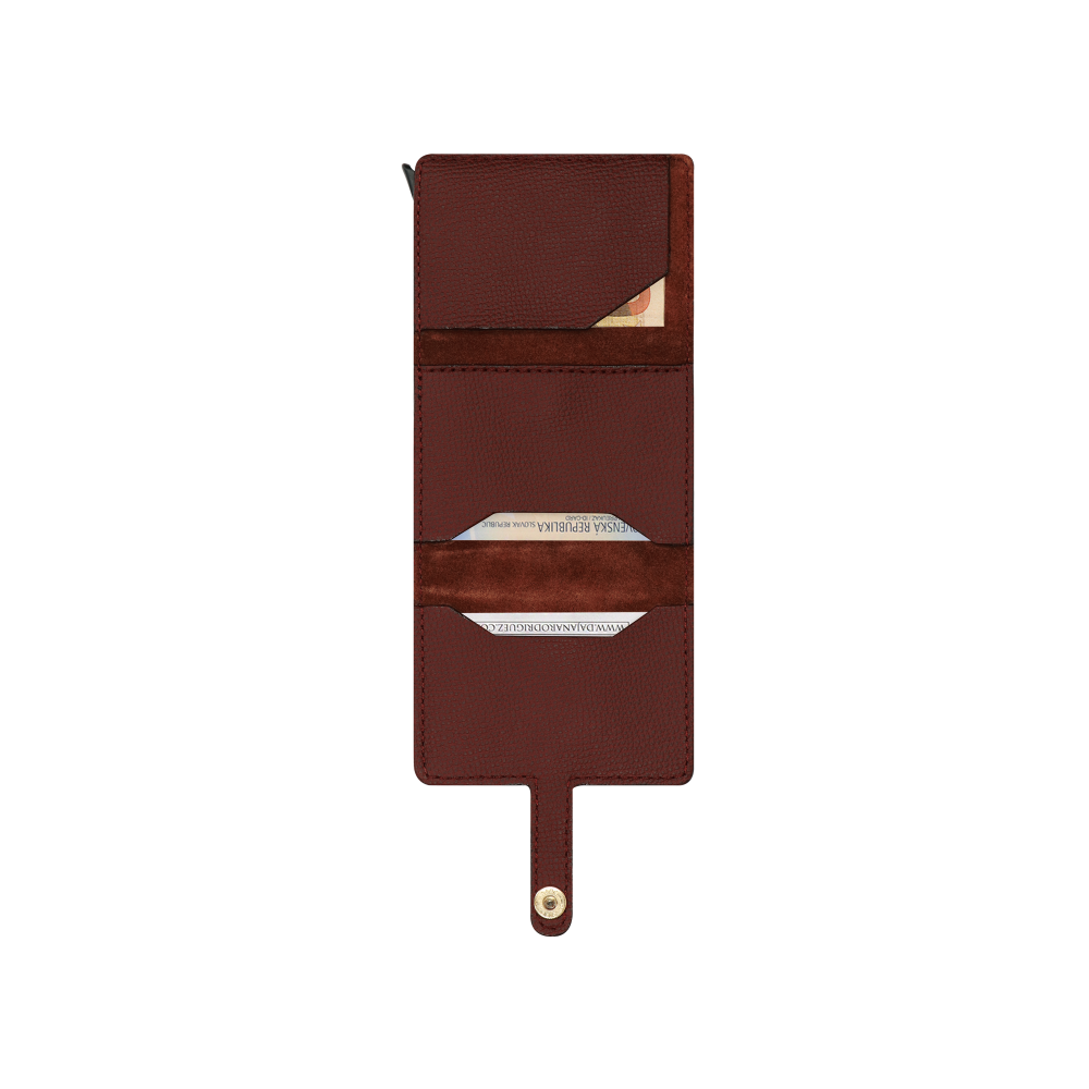 Cardholder Bohemian "AUBURN" Silver