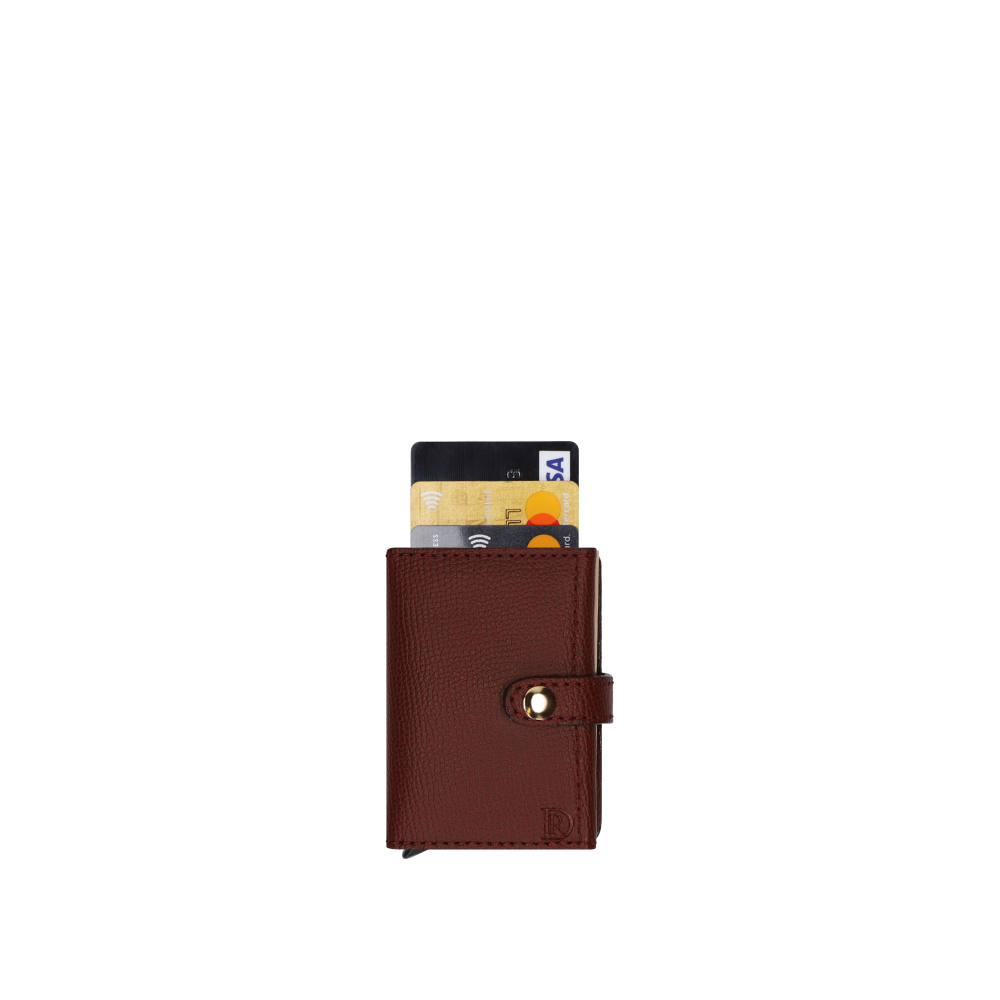 Cardholder Bohemian "AUBURN" Silver