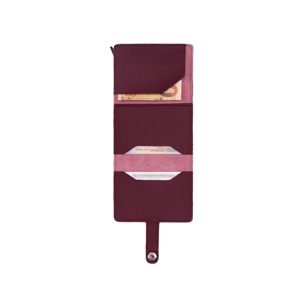  Cardholder Bohemian "CARDINAL" Silver
