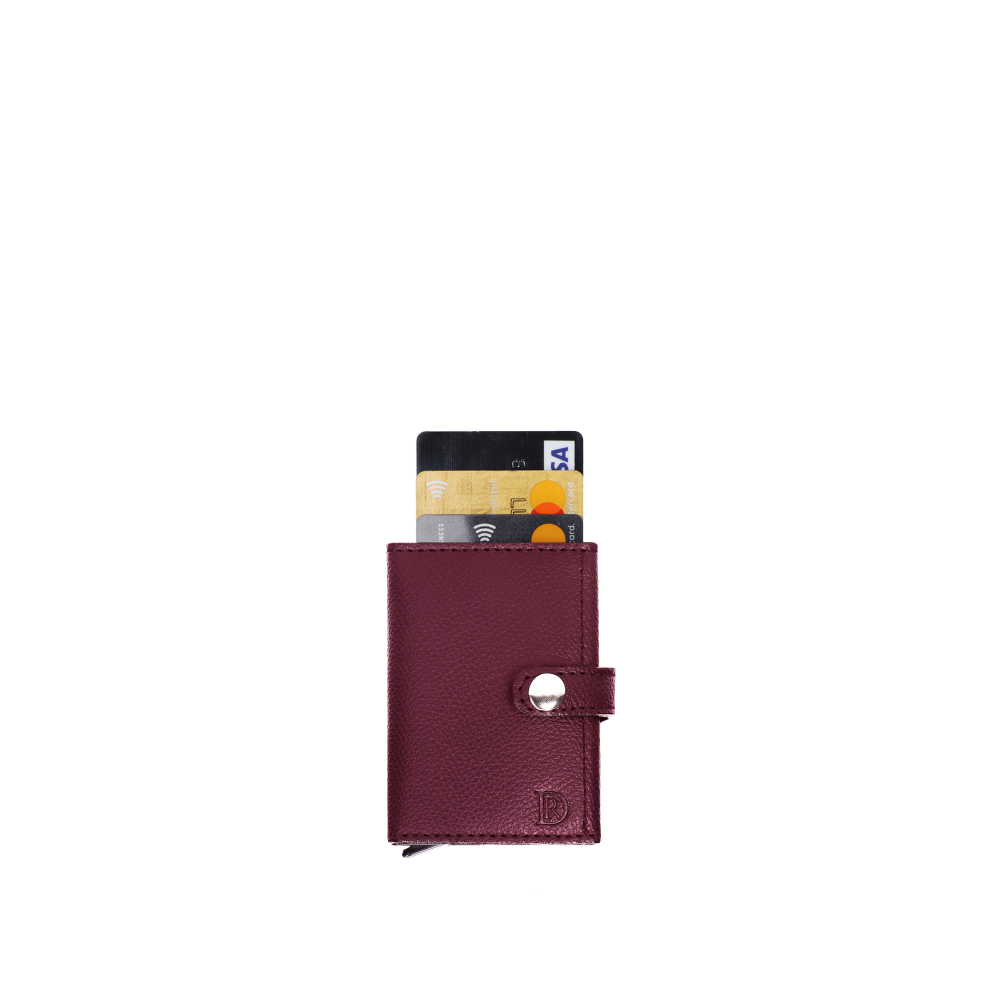 Cardholder Bohemian "CARDINAL" Silver