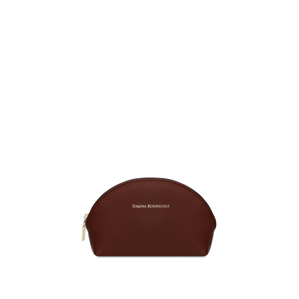 Cosmetic bag Bohemian "AUBURN" Silver