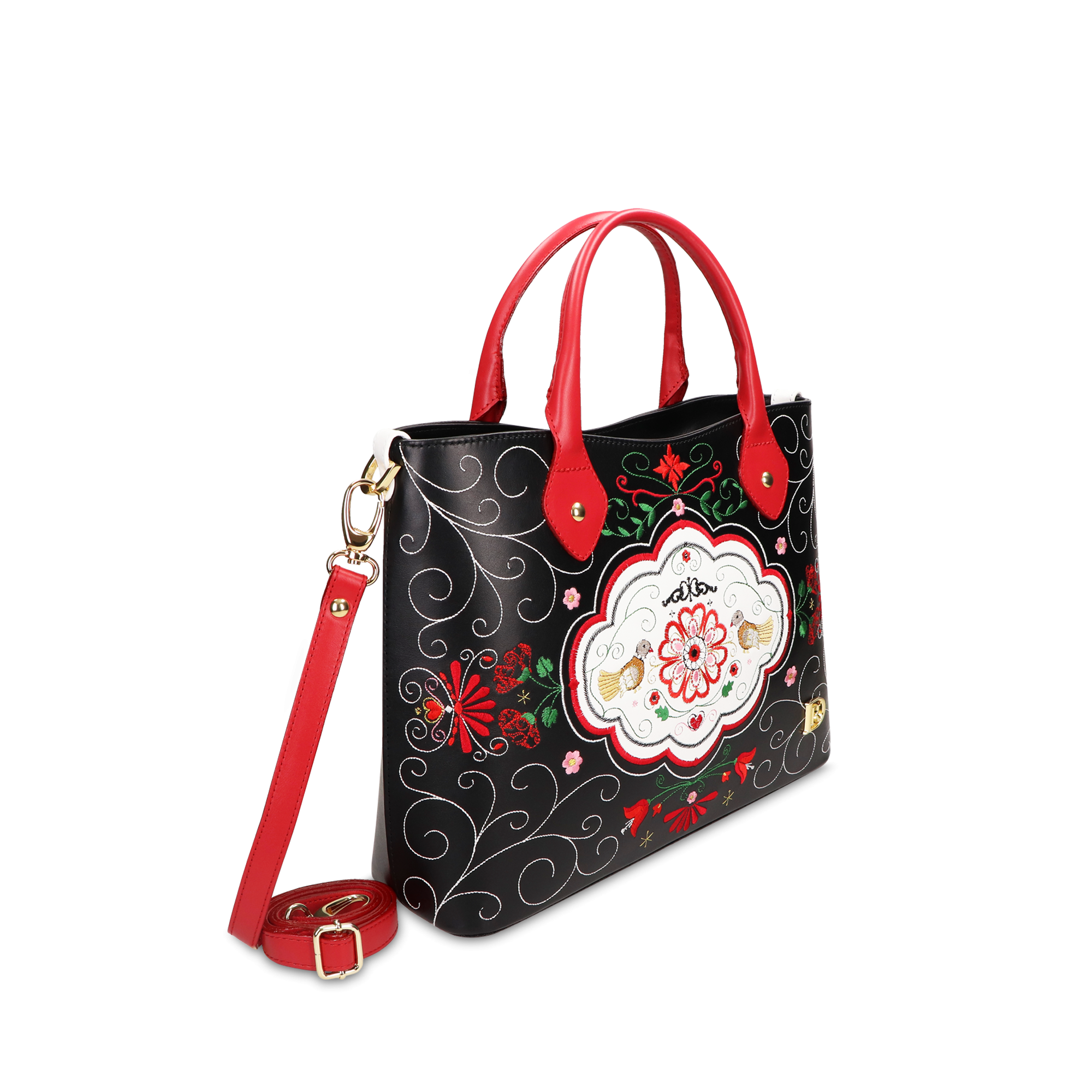 Klementinka Medium Heart of Europe "BLACK"