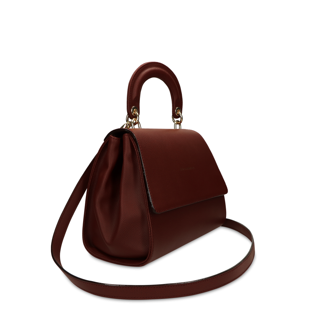  Elizabeth Bohemian "AUBURN" Silver