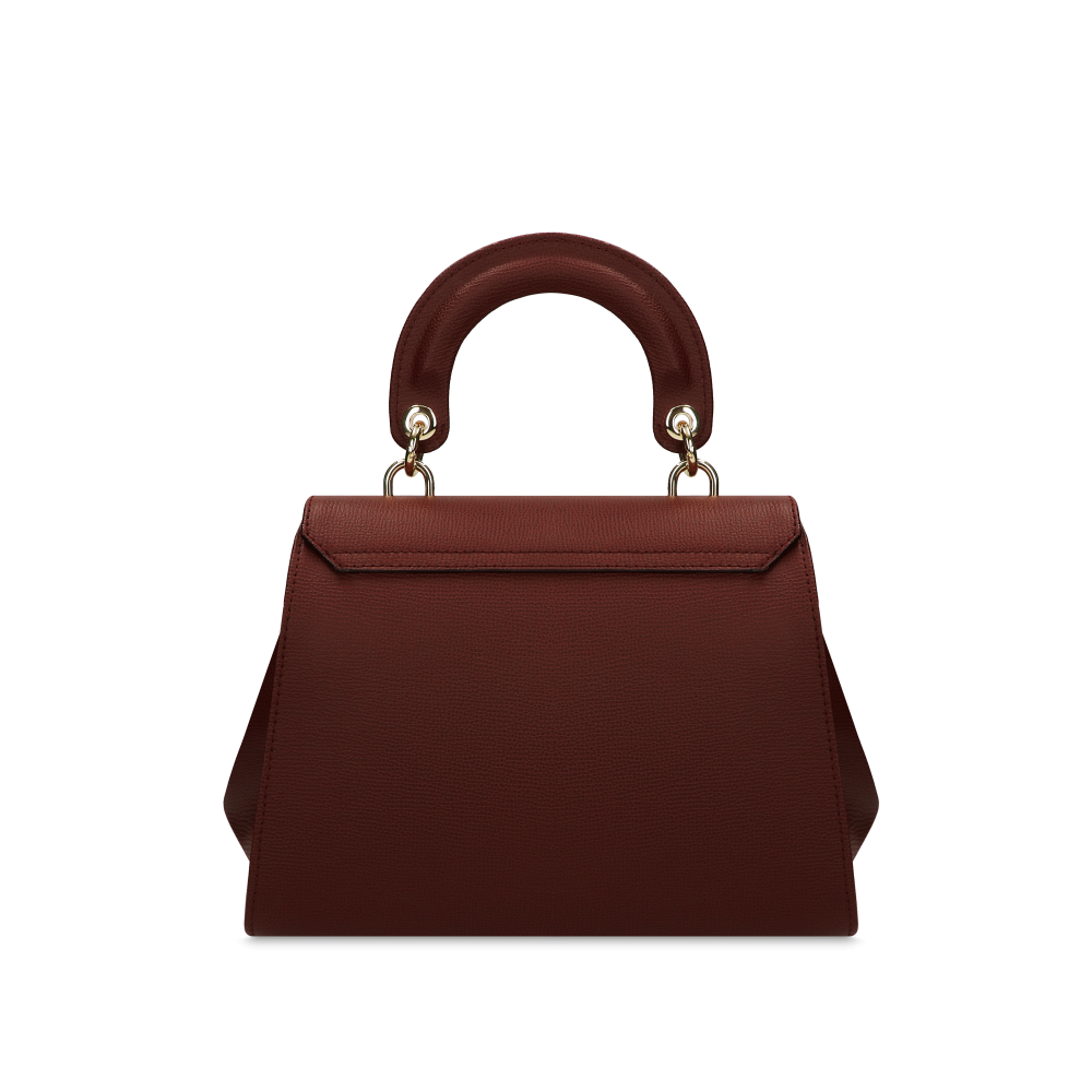  Elizabeth Bohemian "AUBURN" Silver