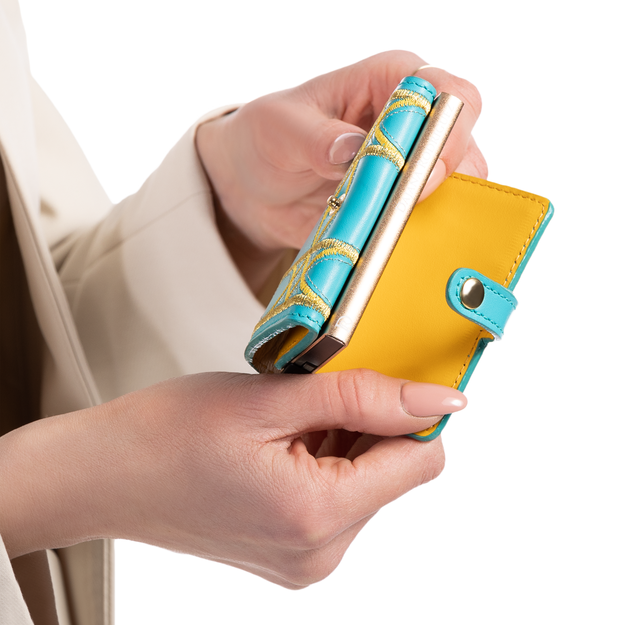 Cardholder Iris "TYRKYSOVÁ"