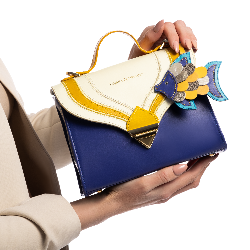 Pendant Iris "ROYAL BLUE"